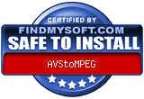 "Safe to Install" Award from FindMySoft.com